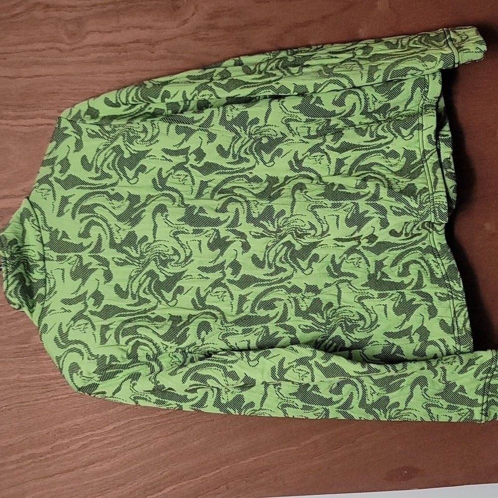 WOMEN'S Rafael sport jacket. Size large. Lime green and black. - Picture 4 of 4
